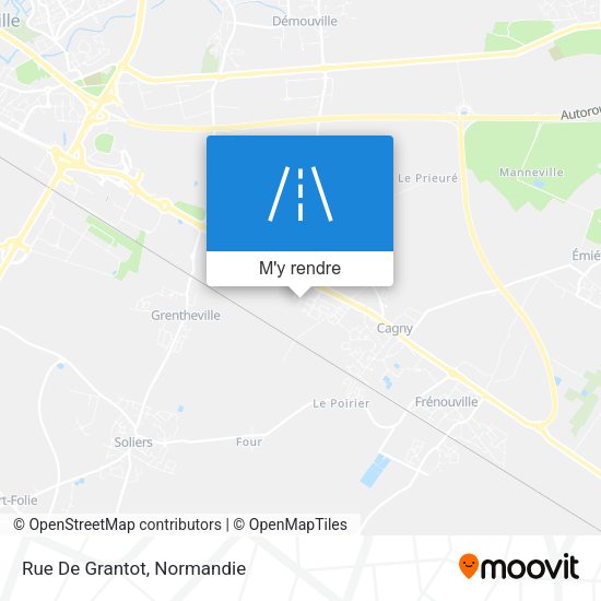 Rue De Grantot plan