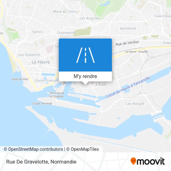 Rue De Gravelotte plan