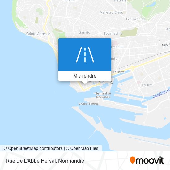 Rue De L'Abbé Herval plan