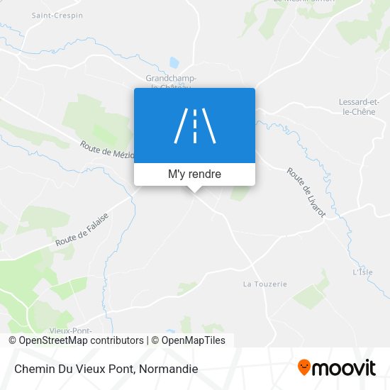 Chemin Du Vieux Pont plan