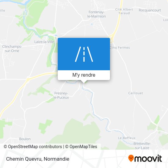 Chemin Quevru plan
