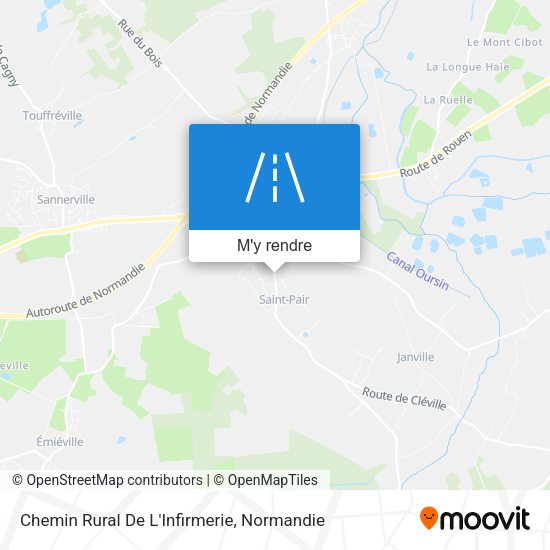 Chemin Rural De L'Infirmerie plan