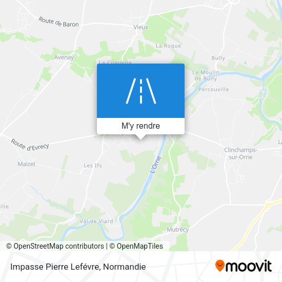 Impasse Pierre Lefévre plan