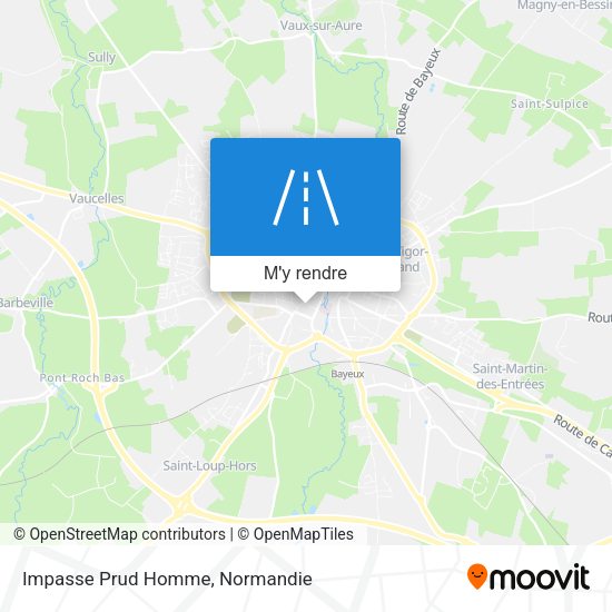 Impasse Prud Homme plan
