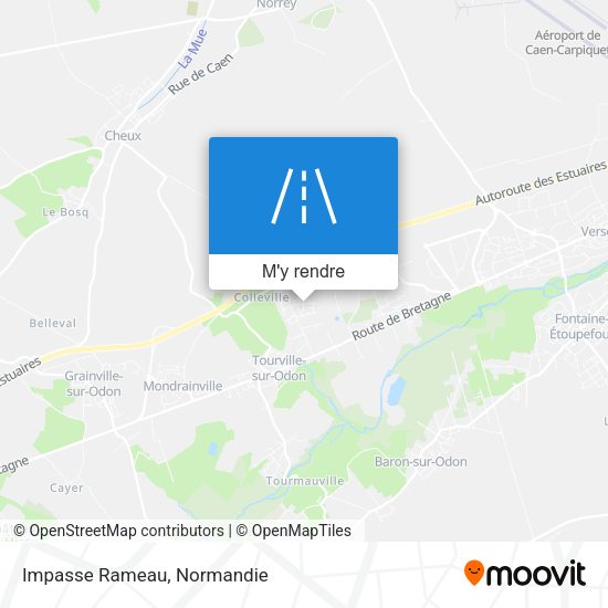 Impasse Rameau plan