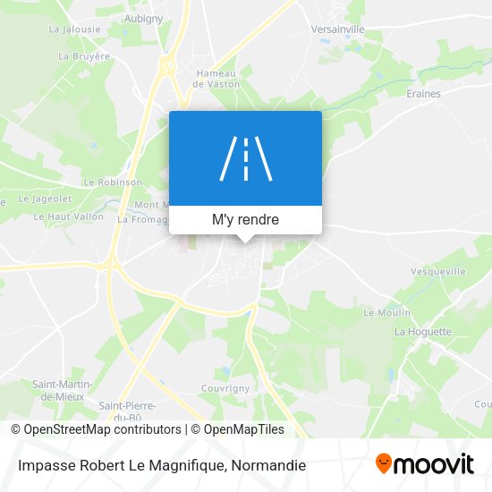 Impasse Robert Le Magnifique plan