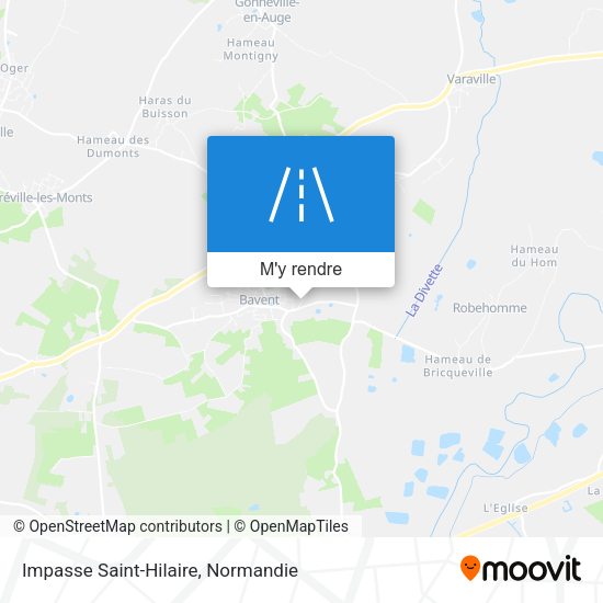 Impasse Saint-Hilaire plan