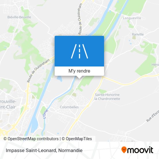 Impasse Saint-Leonard plan