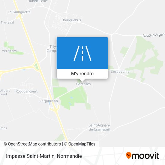 Impasse Saint-Martin plan