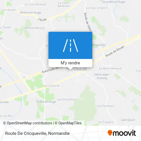 Route De Cricqueville plan