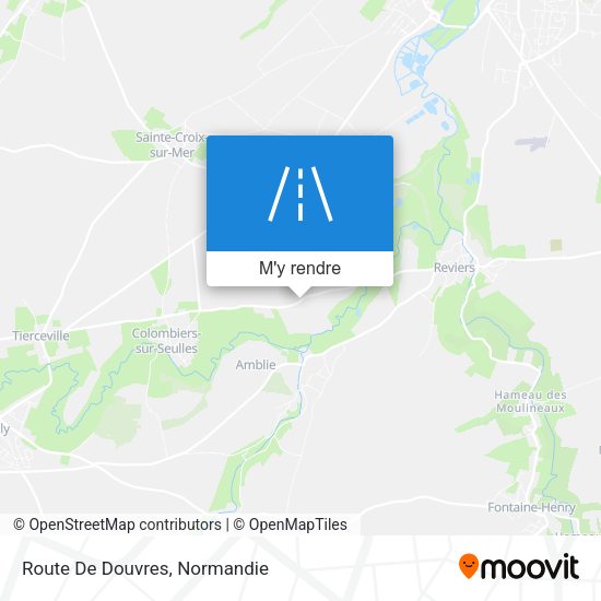 Route De Douvres plan