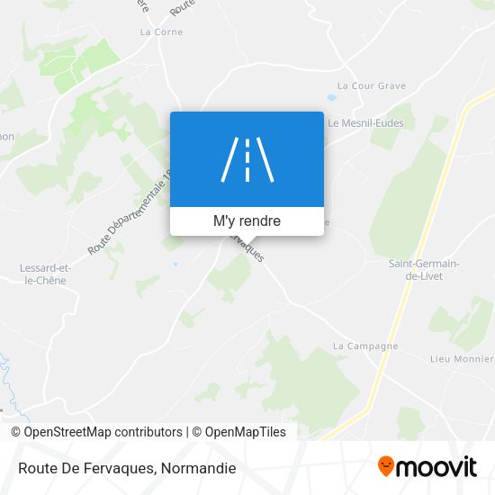 Route De Fervaques plan