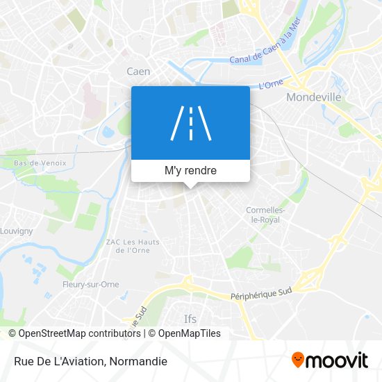 Rue De L'Aviation plan