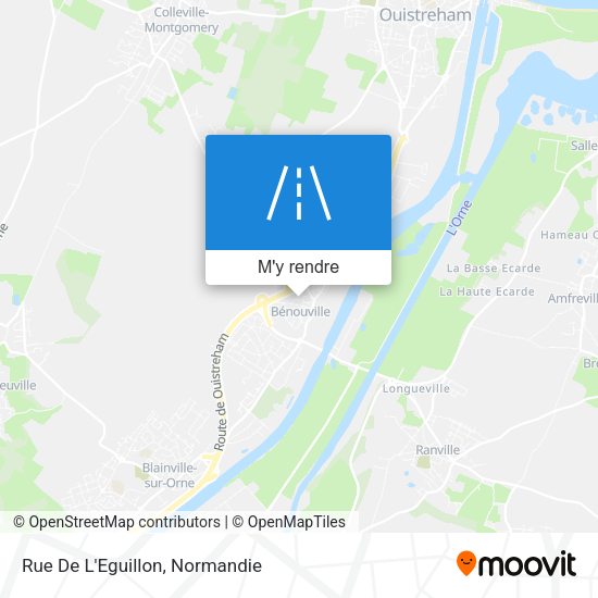Rue De L'Eguillon plan