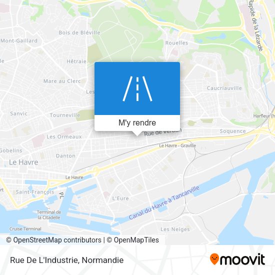 Rue De L'Industrie plan