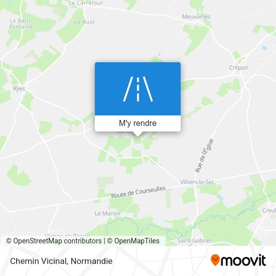 Chemin Vicinal plan