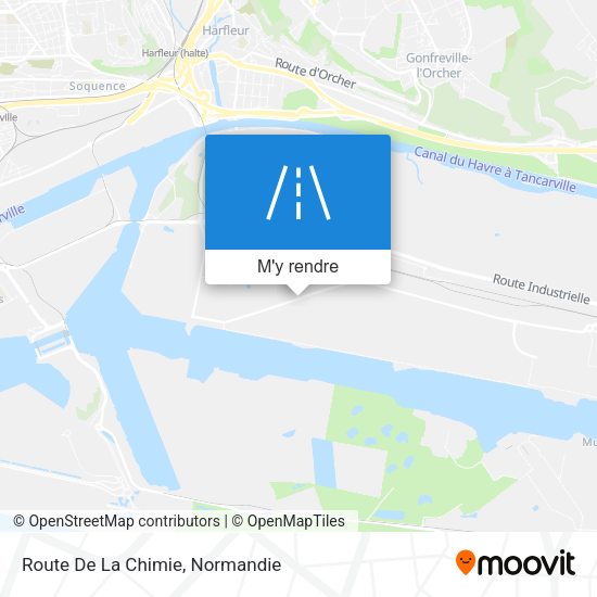 Route De La Chimie plan