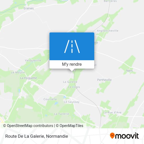 Route De La Galerie plan