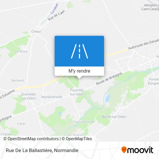 Rue De La Ballastière plan