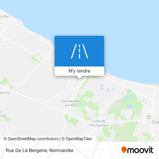 Rue De La Bergerie plan
