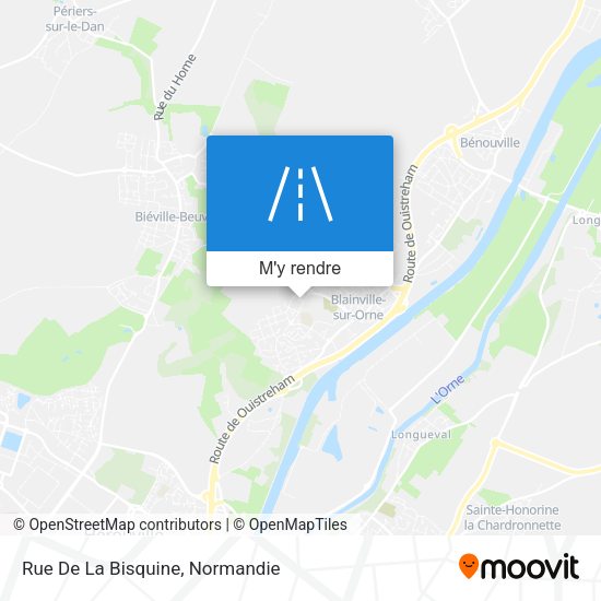 Rue De La Bisquine plan