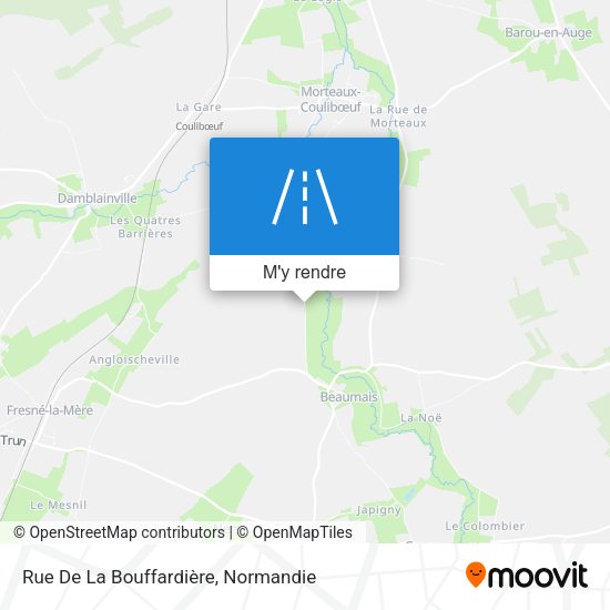 Rue De La Bouffardière plan