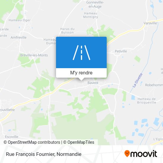 Rue François Fournier plan