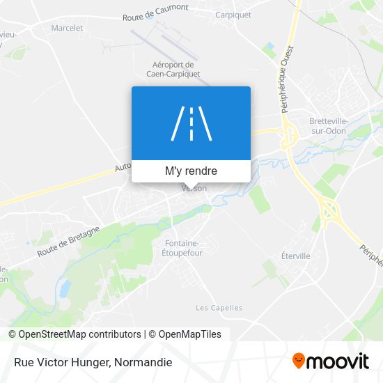 Rue Victor Hunger plan