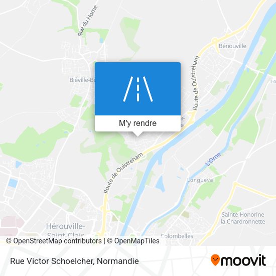 Rue Victor Schoelcher plan