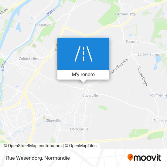 Rue Wesendorg plan
