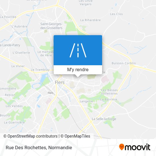 Rue Des Rochettes plan