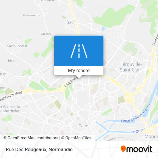 Rue Des Rougeaux plan