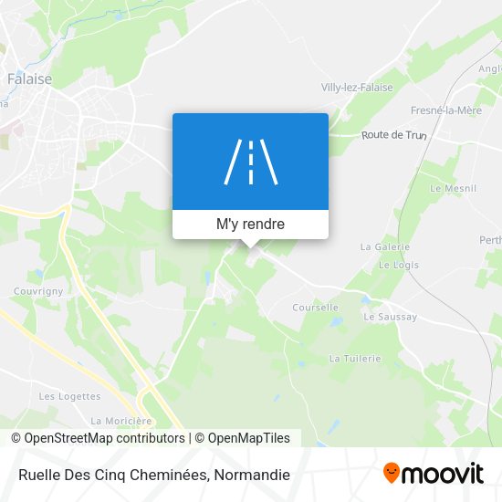Ruelle Des Cinq Cheminées plan