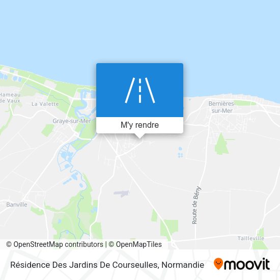 Résidence Des Jardins De Courseulles plan