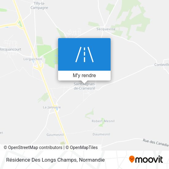 Résidence Des Longs Champs plan