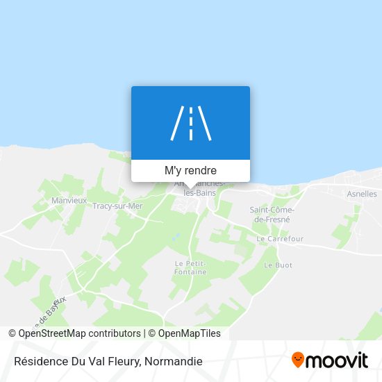 Résidence Du Val Fleury plan