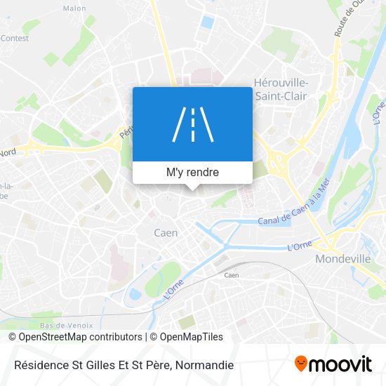 Résidence St Gilles Et St Père plan