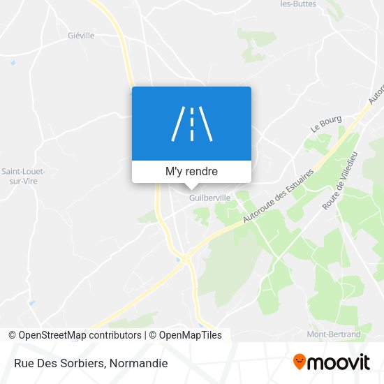 Rue Des Sorbiers plan