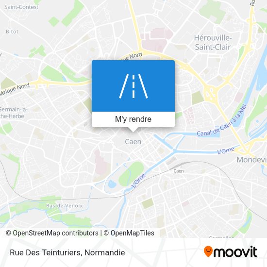 Rue Des Teinturiers plan