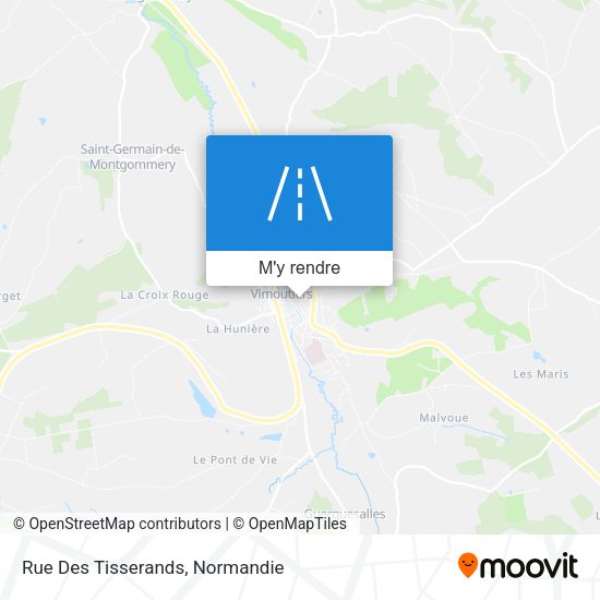 Rue Des Tisserands plan