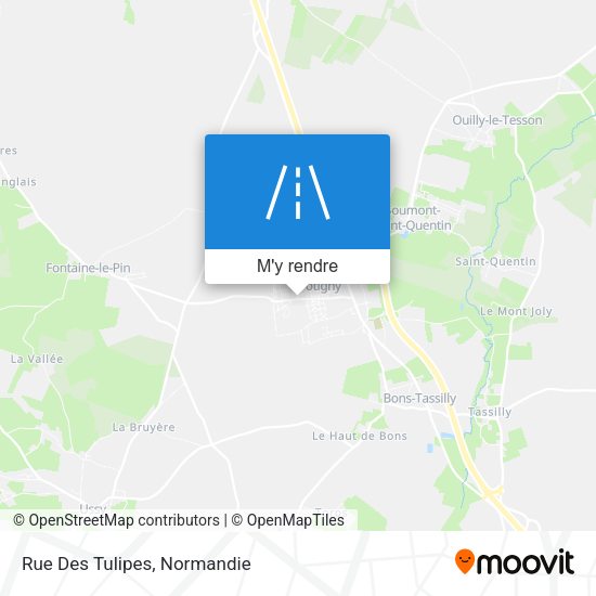 Rue Des Tulipes plan