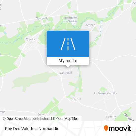 Rue Des Valettes plan
