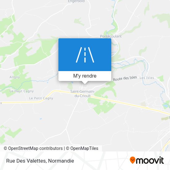 Rue Des Valettes plan