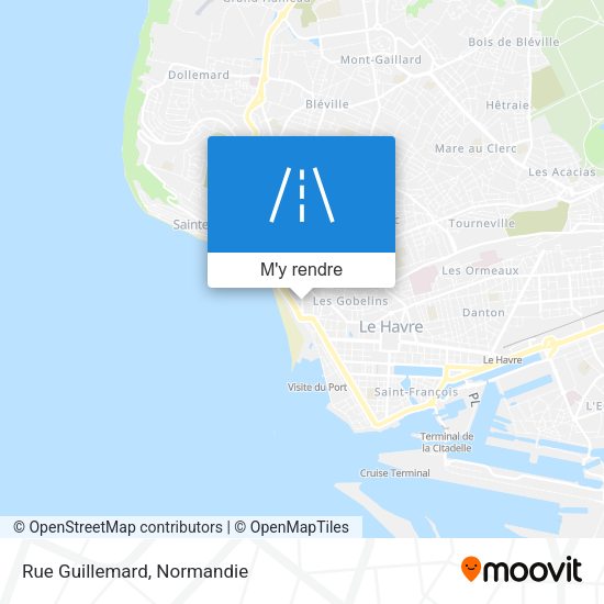 Rue Guillemard plan