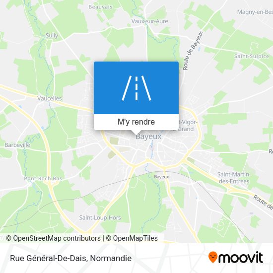 Rue Général-De-Dais plan