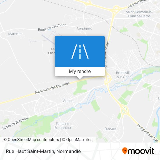 Rue Haut Saint-Martin plan