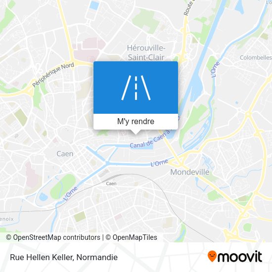 Rue Hellen Keller plan