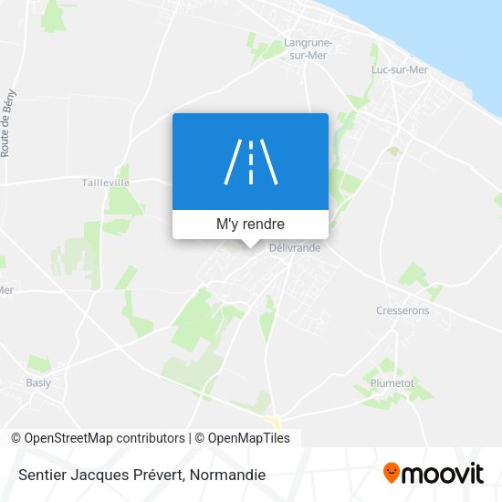 Sentier Jacques Prévert plan