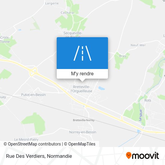 Rue Des Verdiers plan