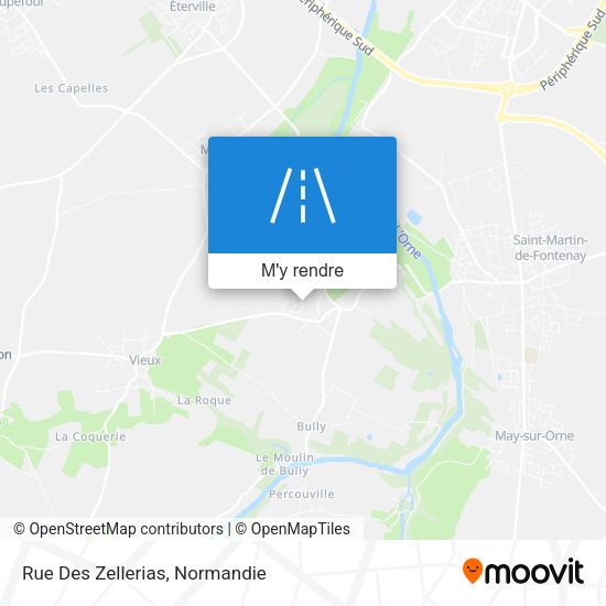 Rue Des Zellerias plan